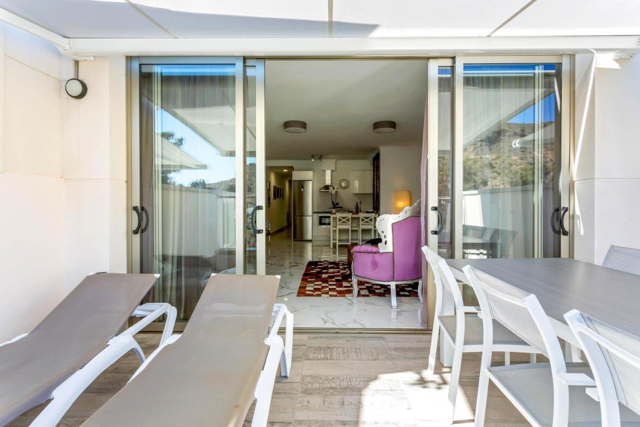 פוארטו דה מוגן Ribera Del Puerto - Luxe Apartement With Great Terrace And Sea View מראה חיצוני תמונה