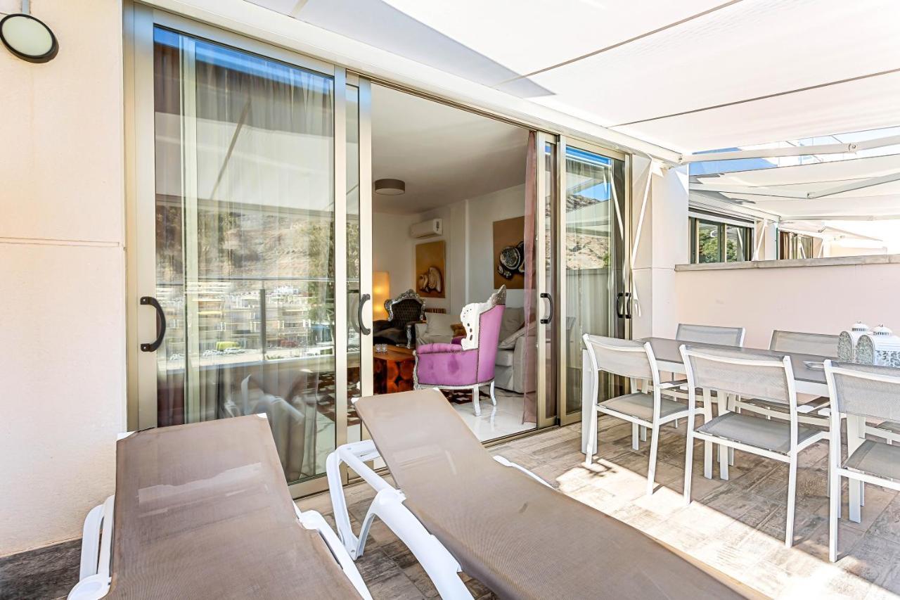 פוארטו דה מוגן Ribera Del Puerto - Luxe Apartement With Great Terrace And Sea View מראה חיצוני תמונה