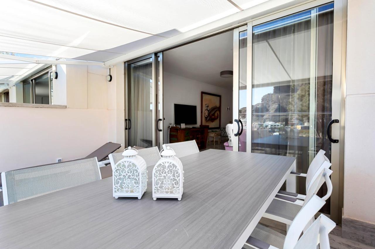פוארטו דה מוגן Ribera Del Puerto - Luxe Apartement With Great Terrace And Sea View מראה חיצוני תמונה